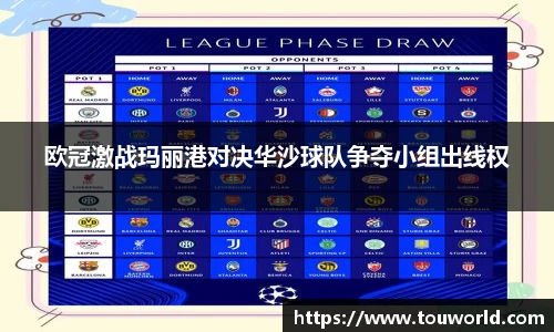欧冠激战玛丽港对决华沙球队争夺小组出线权
